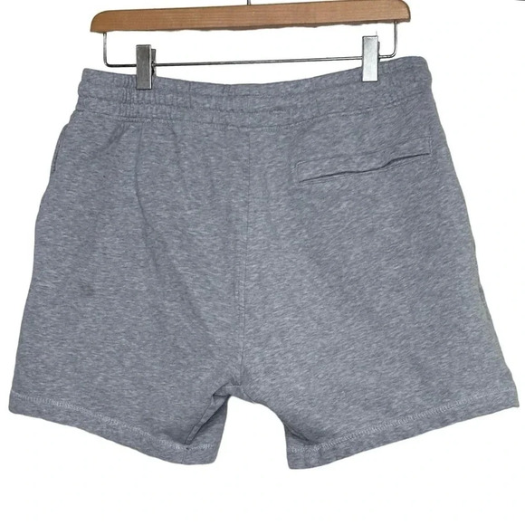 Gymshark men's L gray 6" inseam workout gym drawstring waist shorts w/pockets - Picture 2 of 6